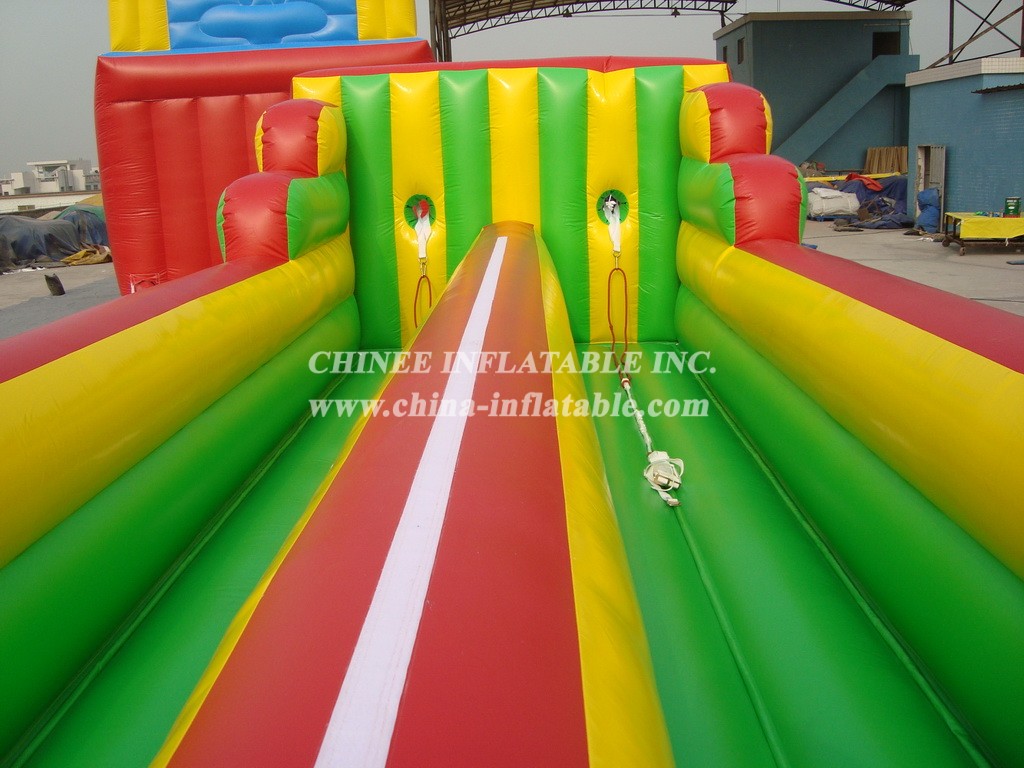 T11-997 Inflatable Bungee Run Sport Game