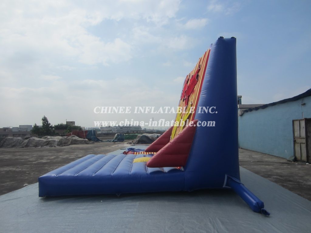 T11-135 High Quality Funny Inflatable Games Inflatable Velcoros Wall