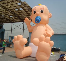 Cartoon1-689 巨大な赤ちゃんの空気入りキャラクター