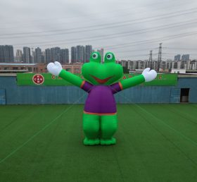 Cartoon1-742 カエルの空気入りキャラクター