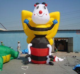 Cartoon1-678 ミツバチの空気入りキャラクター