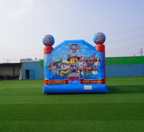 T2-2401 Paw Patro膨らませトランポリン膨らませ子供Paw Patrolモチーフ膨らませる城Chineeより膨らませるおもちゃ