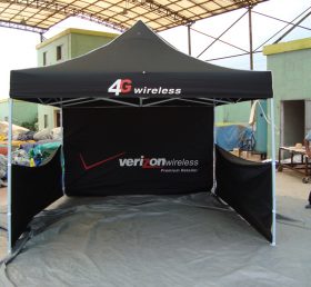 F1-22 業務用折りたたみ式黒屋根テント