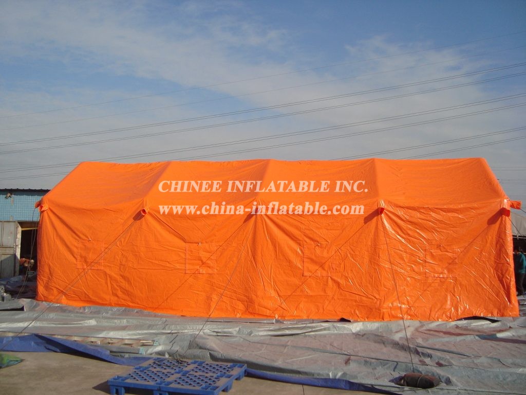 Tent1-451 Orange Inflatable Tent