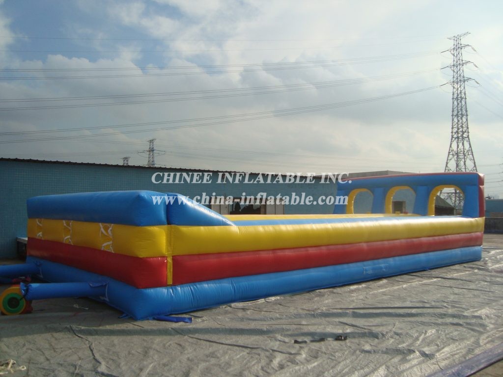 T11-116 Colorful Inflatable Bungee Run