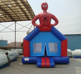 T2-2739 ＜スパイダーマンスーパーヒーロー空気入りトランポリン＞