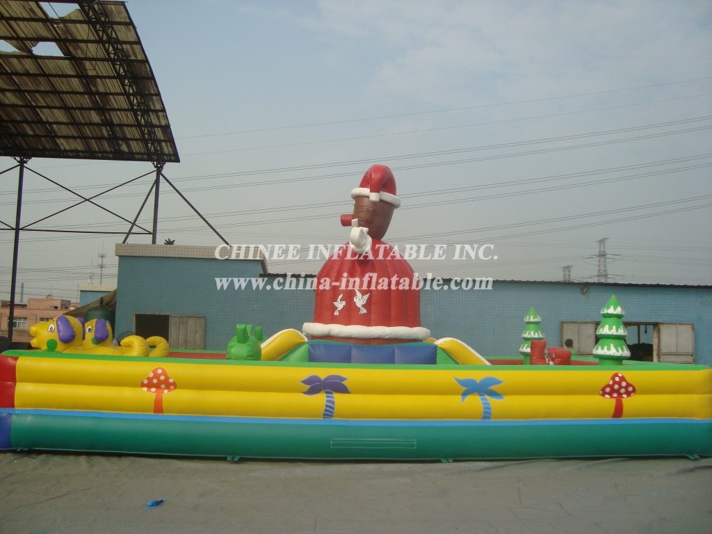 T6-167 Christmas Giant Inflatable Funcity