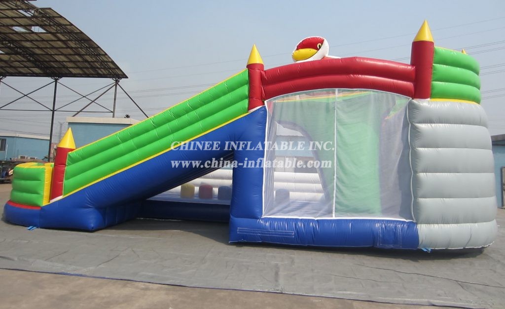 T7-419 Inflatable Castle Obstacles Courses