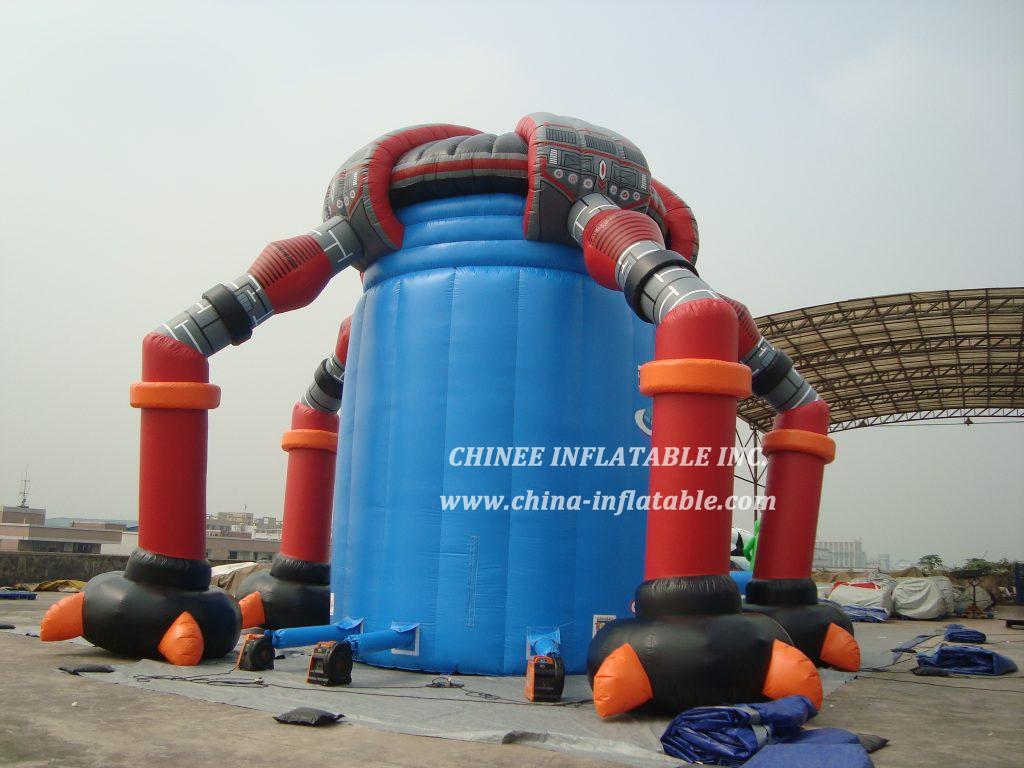 T8-221 Inflatable Slide Alien And Space Giant Slide