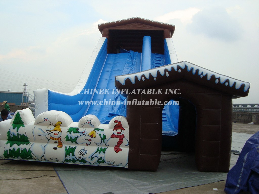 T8-721 Inflatable Slide Bear Giant Slide For Kids