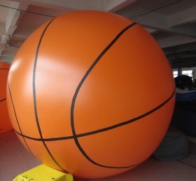 B2-24 空気入りバスケットボールを模した風船