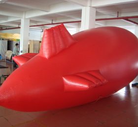 B3-44 空気入り赤い飛行船風船