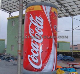 S4-276 コカ・コーラの広告を膨らませる