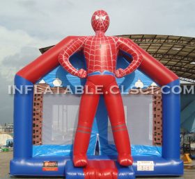 T2-2813 ＜スパイダーマンスーパーヒーロー空気入りトランポリン＞