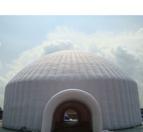 Tent1-411 巨大な白い空気入りテント