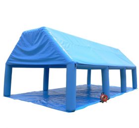 Tent1-455 青色の空気入りテント
