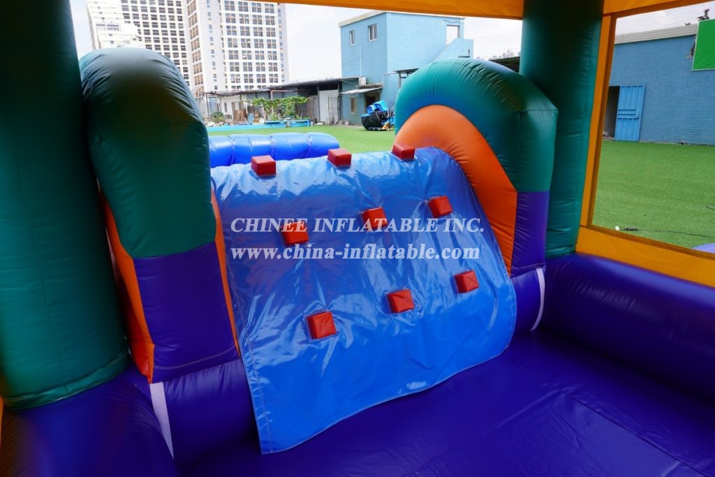 T7-567 Inflatable Obstacle Course Party For Team Events Racing Game