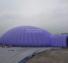 Tent1-501 巨大な紫色の空気入りテント