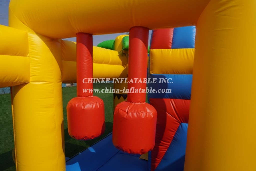 T2-3427 Amazon Safari Bounce Combo Jumping Castle