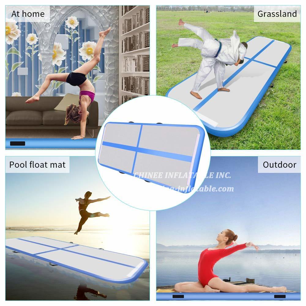 AT1-071 M Inflatable Gymnastics Airtrack Tumbling Air Track Floor Trampoline For Home Use/Training/Cheerleading/Beach