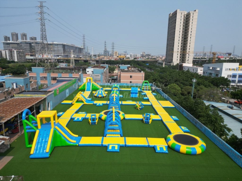 S29 Inflatable Water Park Aqua Park Water Island