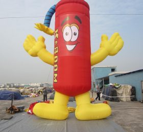 Cartoon2-085 巨大な屋外用空気入りキャラクター高さ7メートル