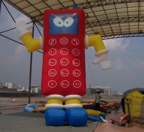 Cartoon2-012 巨大な屋外用空気入りキャラクター高さ4メートル