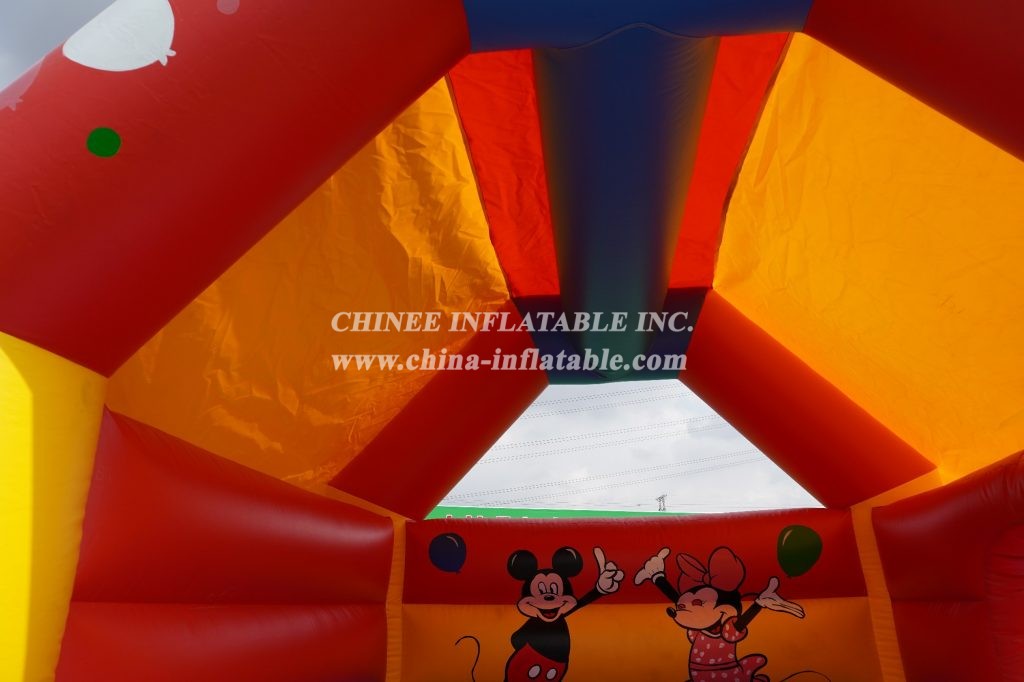 T2-3489 Mickey And Minnie Inflatable Bouncer