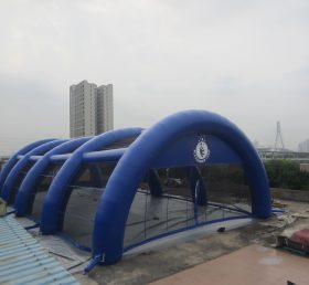 Tent1-522 巨大な青色の空気入りテント