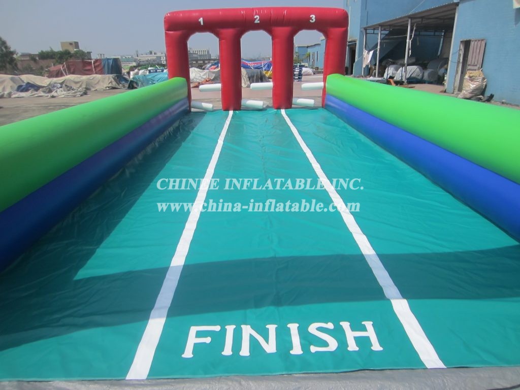 T11-2011 Inflatable Race Track Challenge Sport Game