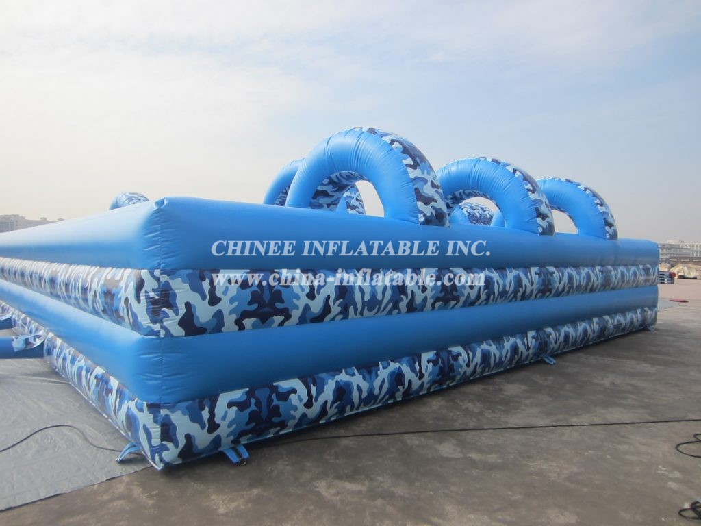 T11-1415 Blue Inflatable Maze