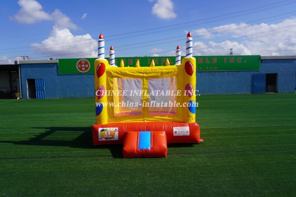 T2-3033 Happy Birthday Jumping Castle Indoor Bounce House