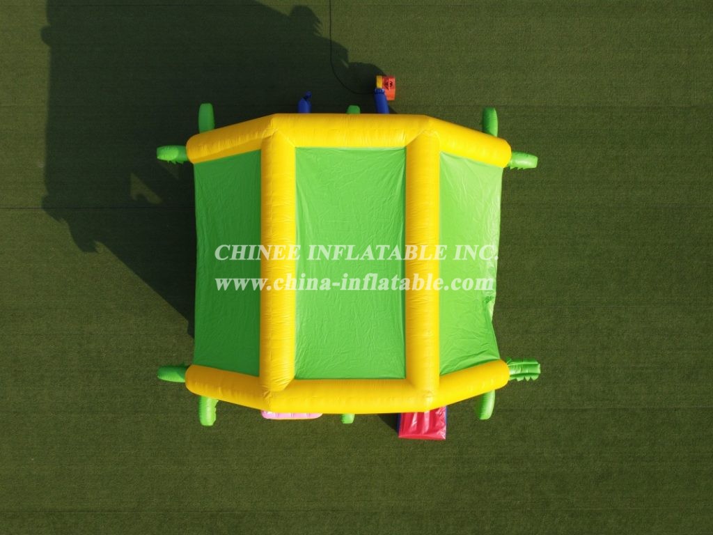 T2-3480B Bouncy House Jumping Inflatable Lion Theme Kids Combo