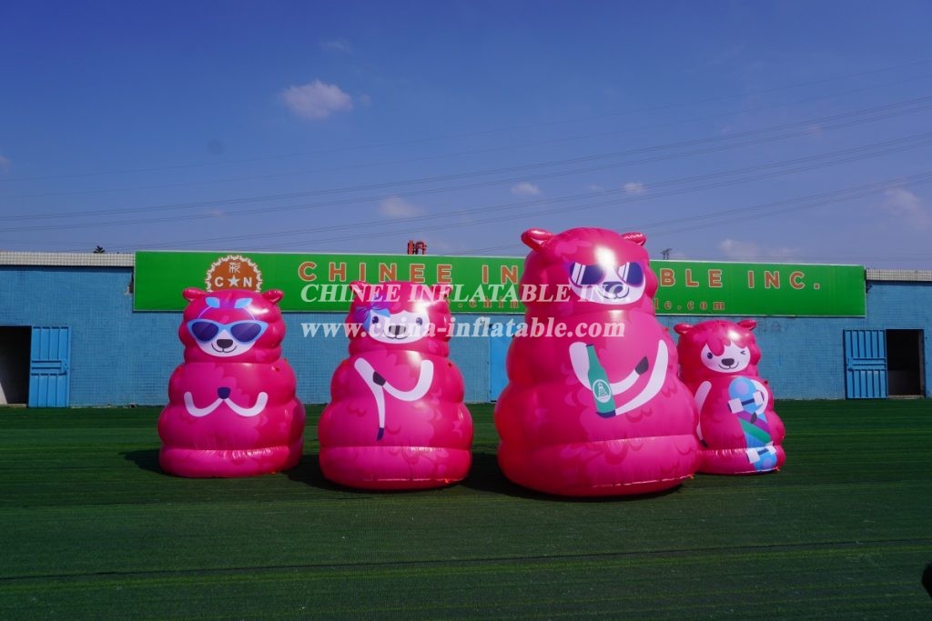 Cartoon2-117 Advertising Inflatable Cartoon Sheep Promotional Character