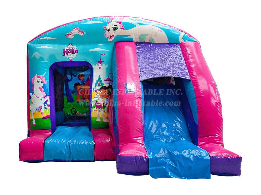 T2-4059 Nella The Princess Knight Box Jump And Slide