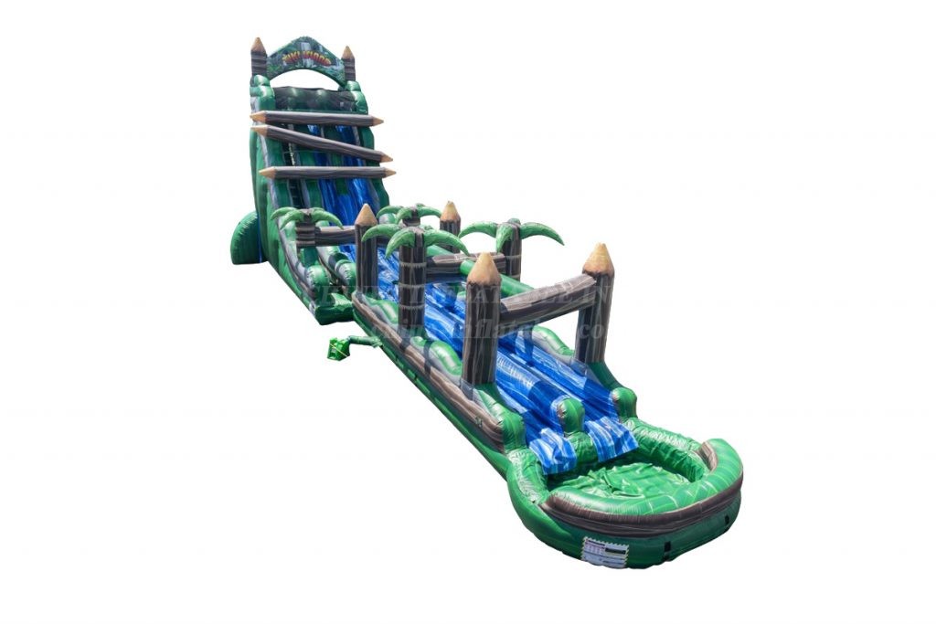 T8-4029 27 Ft Tiki Island Water Slide