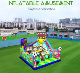 T6-482 スポーツスタイルの巨大空気入り遊園地の空気入り弾力玩具