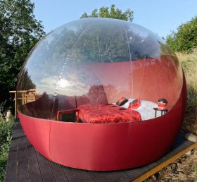 Tent1-5028 赤い泡のテント