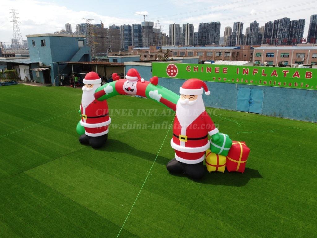 C1-307 Inflatable Santa Claus Arch