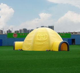 Tent1-4399 黄色の空気入りドーム