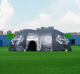 Tent1-4602 ＜大型ブラックカスタムイベントドームテント＞