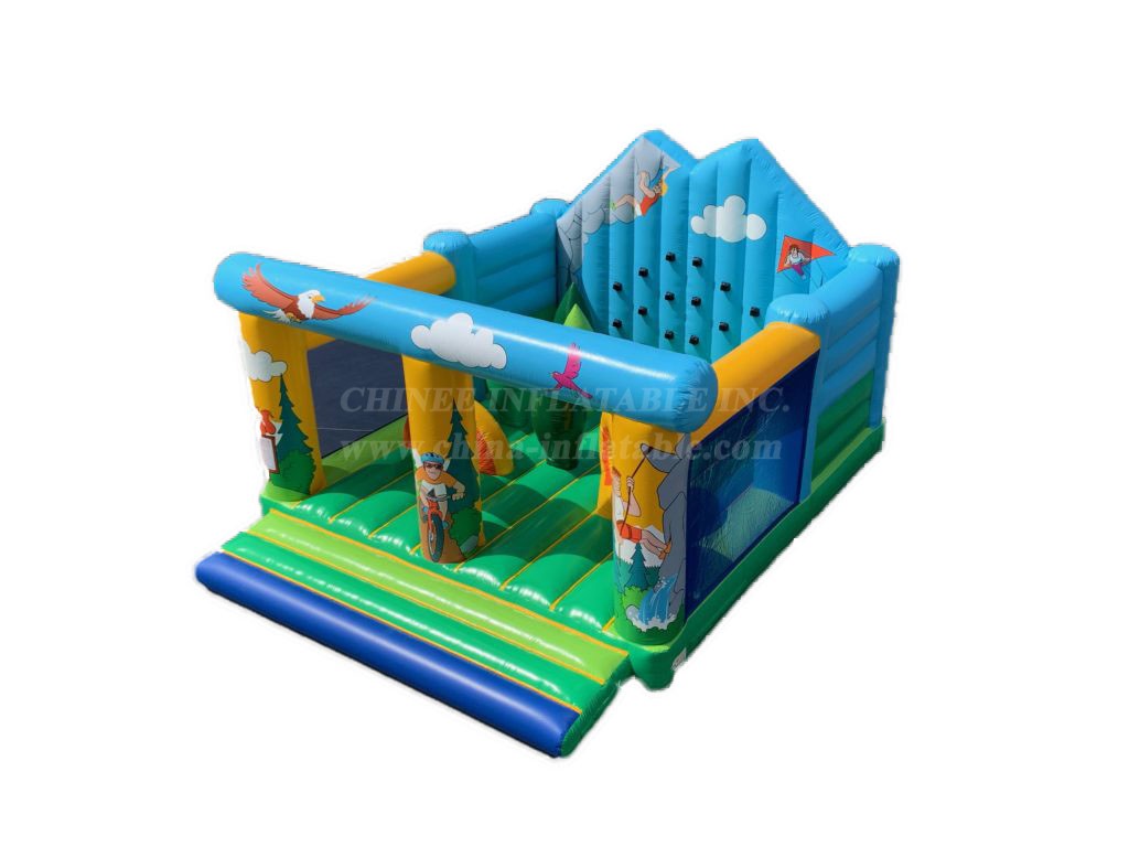 T2-4577 Mountain Climbing Complex Bouncy Castle