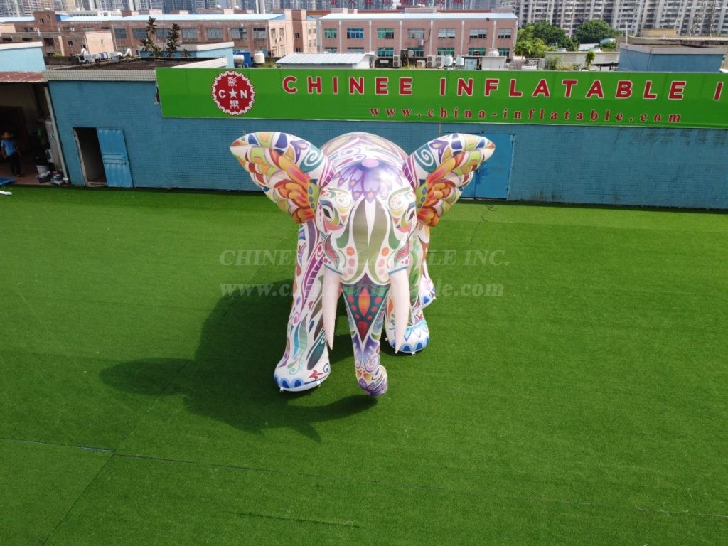 S4-508 Inflatable Cartoon Color Elephant