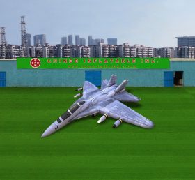 S4-751 インフレータブル戦闘機の模型