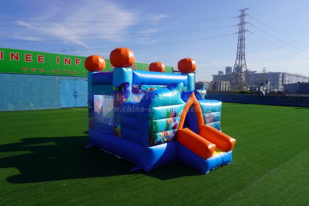 T2-009F Ocean Theme Bounce House