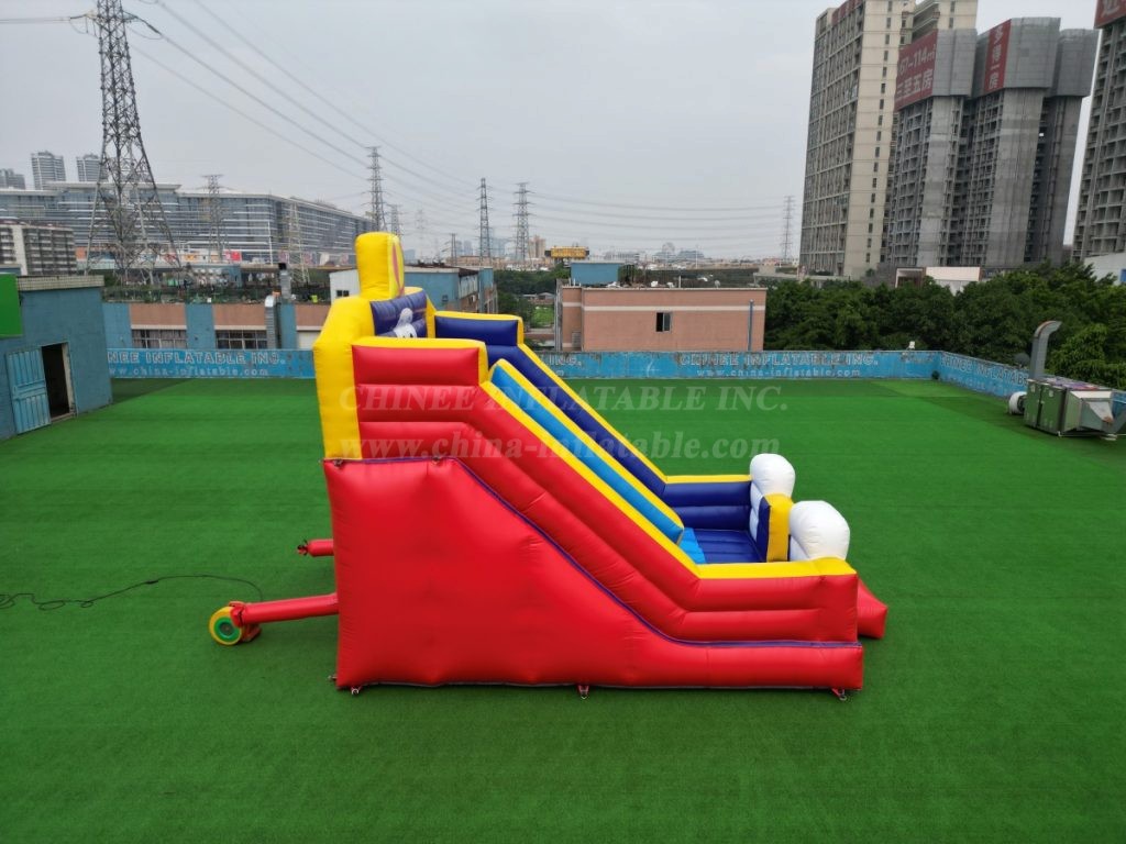 T8-108B Rabbit theme inflatable slide