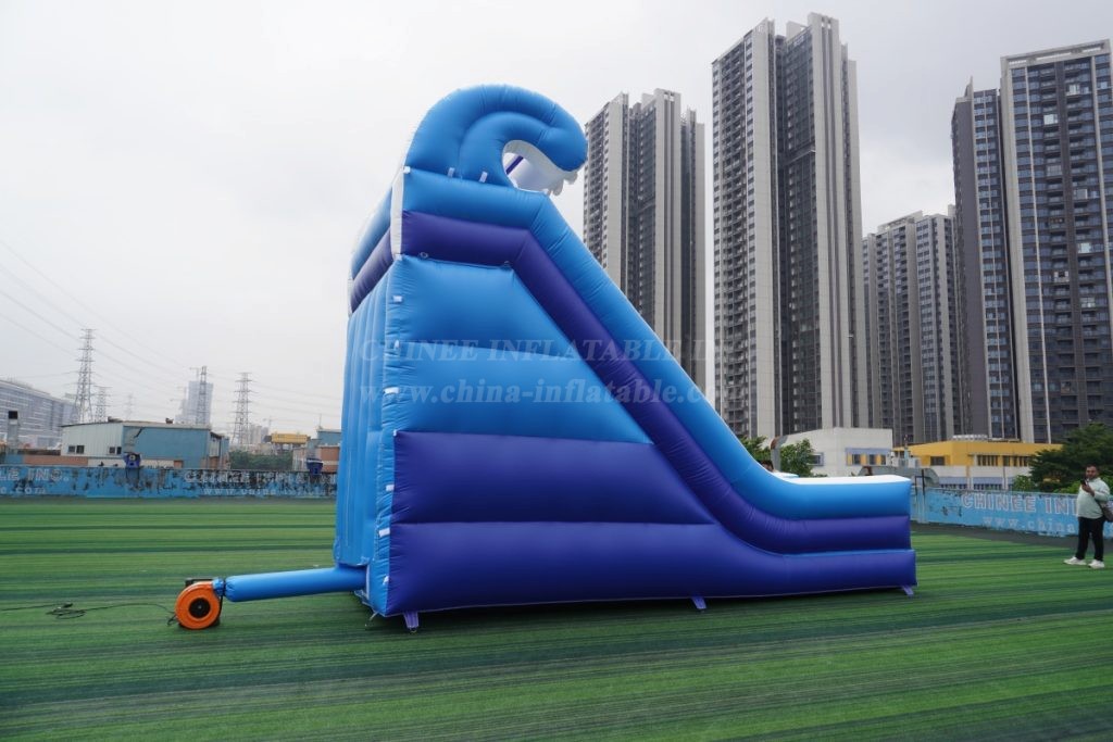 T8-623B Inflatable Wet & Dry Slide