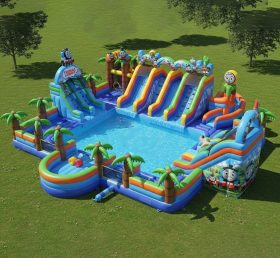 Pool3-405 Thomas & Friends Theme Pool Wa...