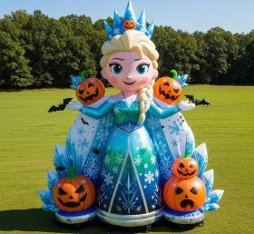 Cartoon3-296 Frozen Princess Halloween I...