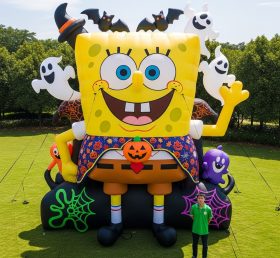 Cartoon3-314 SpongeBob Halloween Inflata...